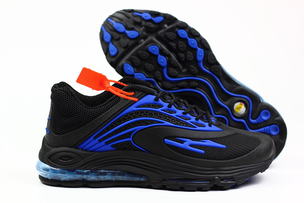 Nike Air Max 99 Retro Black Blue Shoes - Click Image to Close